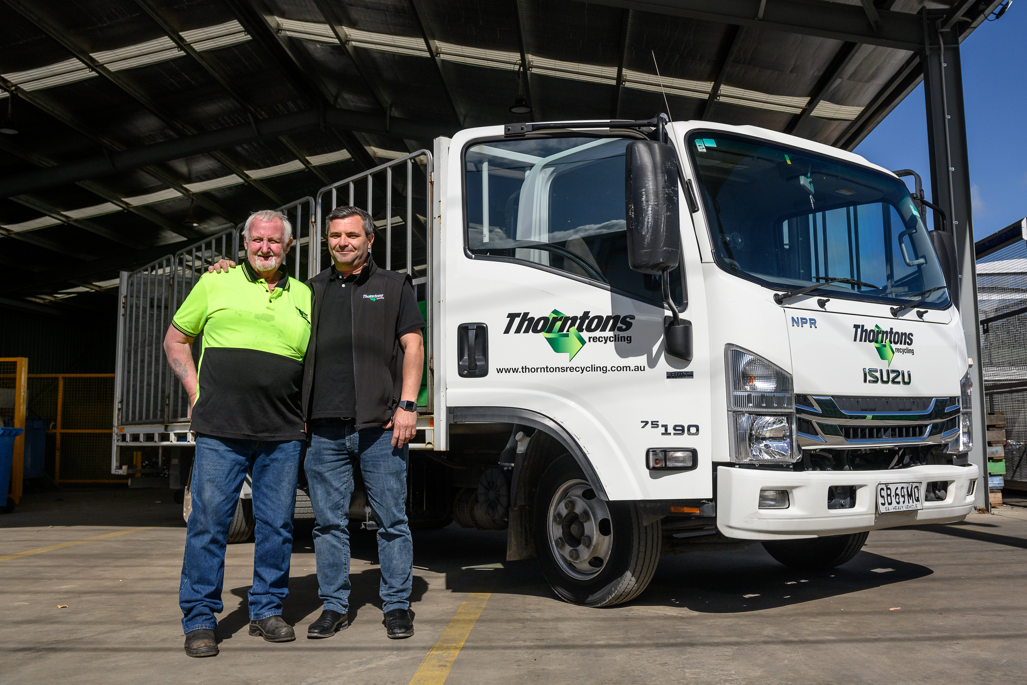 Thorntons Recycling Fight Against Waste With Isuzu Trucks